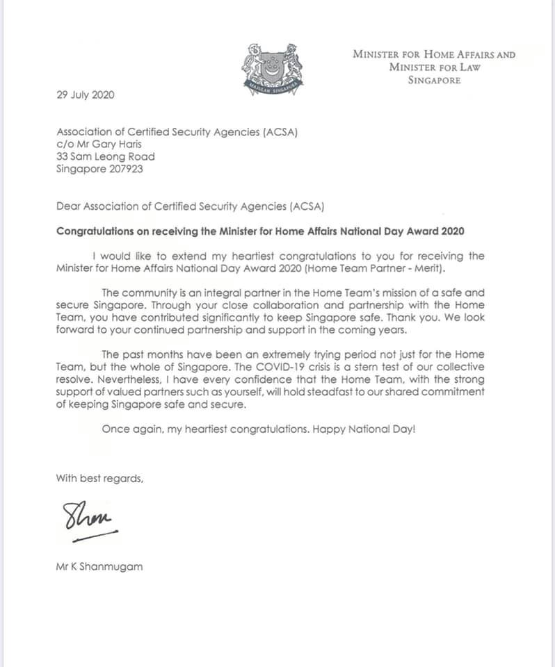 Ministry Of Home Affairs National Day Award Association Of